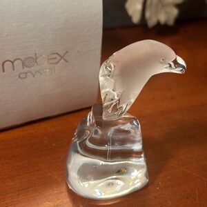 Vintage Mobex Crystal Collectible Figurine Eagle?